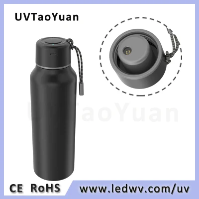 Botella de agua de acero inoxidable LED UVC esterilizable a buen precio 265